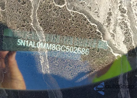 2016 Infiniti Qx60 из США, поврежденный, VIN 5N1AL0MM8GC502686